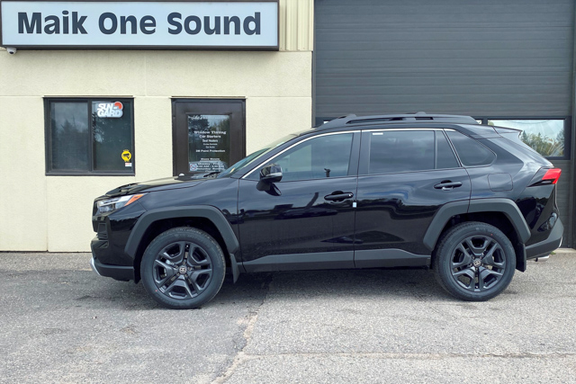 Toyota 2022 Rav4 Trail with professional window tint in North Bay